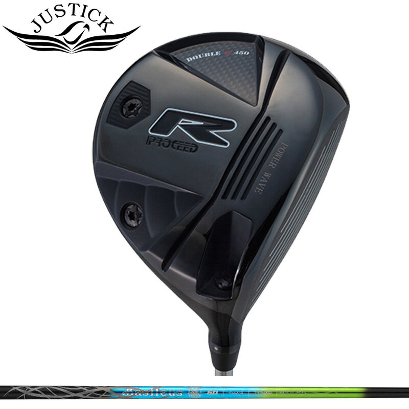 ジャスティック プロシード ダブルR 450 ドライバー バシレウス ザフィーロ2 装着 Zaffiro2 PROCEED DOUBLE-R ダブルアール  JUSTICK GOLF シャフト 地クラブ