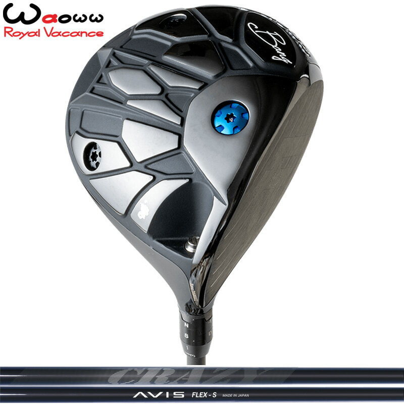 Waoww BANG ドライバー クレイジー AVIS 装着 CRAZY アヴィス 軽量 【カスタム】【新品】 バン 可変式 Driver ワオ ワオー GOLF シャフト 地クラブ