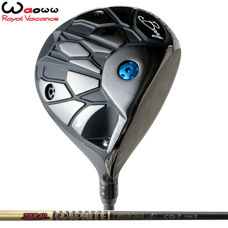 Waoww BANG ドライバー グラファイトデザイン TourAD GC 装着 ツアーAD 【カスタム】【新品】 バン 可変式 Driver ワオ ワオー GOLF シャフト 地クラブ