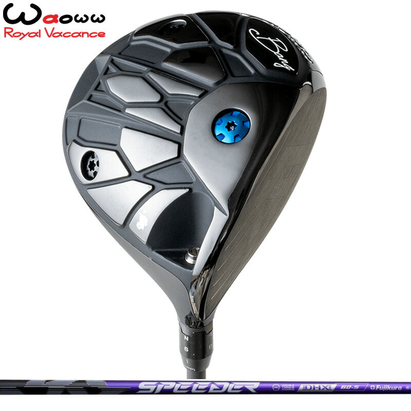 Waoww BANG ドライバー Fujikura SPEEDER NX VIOLET 装着 フジクラ スピーダー パープル 【カスタム】【新品】 バン 可変式 Driver ワオ ワオー GOLF シャフト 地クラブ