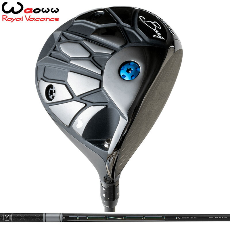 Waoww BANG ドライバー 三菱ケミカル TENSEI Pro White 1K 装着 テンセイ ホワイト 白 【カスタム】【新品】 バン 可変式 Driver ワオ ワオー GOLF シャフト 地クラブ
