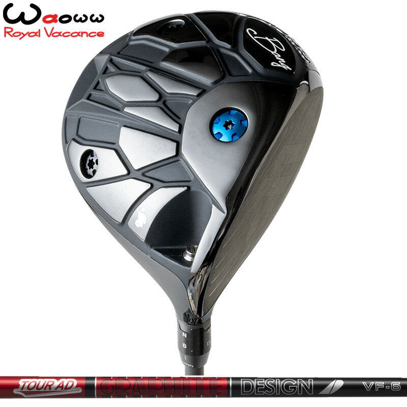 Waoww BANG ドライバー グラファイトデザイン TourAD VF 装着 ツアーAD 【カスタム】【新品】 バン 可変式 Driver ワオ ワオー GOLF シャフト 地クラブ