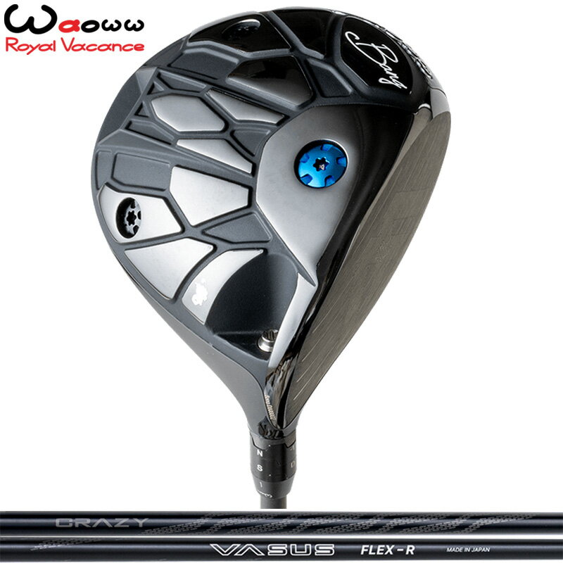 Golf - Waoww BANG ドライバー クレイジー VASUS 装着 CRAZY ヴァーサス 【カスタム】【新品】 バン 可変式 Driver ワオ ワオー GOLF シャフト 地クラブ