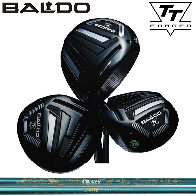 バルド 2024 TT ドライバー 可変式 クレイジー Royal Decoration OVE 装着 CRAZY ロイデコ GT1 GT2 GT3 420 460 【カスタム】【新品】 BALDO DRIVER 地クラブ ゴルフ DR 1W