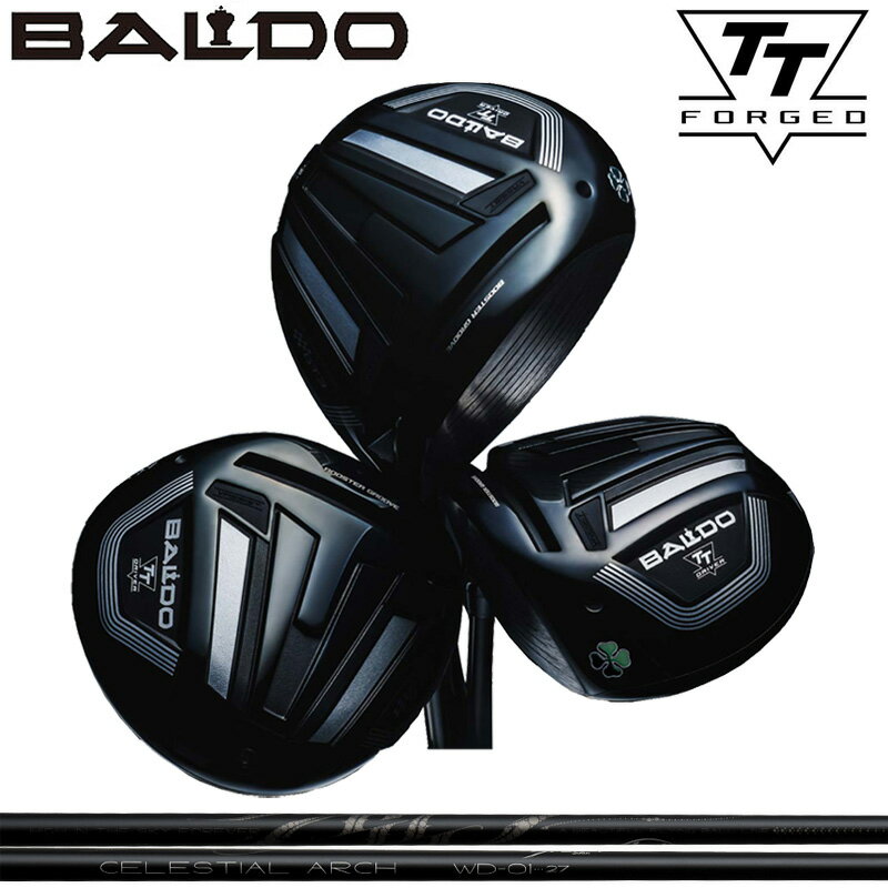 Rakuten - バルド 2024 TT ドライバー 可変式 ARCH WD-01 装着 アーチ GT1 GT2 GT3 420 460 【カスタム】【新品】 BALDO DRIVER 地クラブ ゴルフ DR 1W