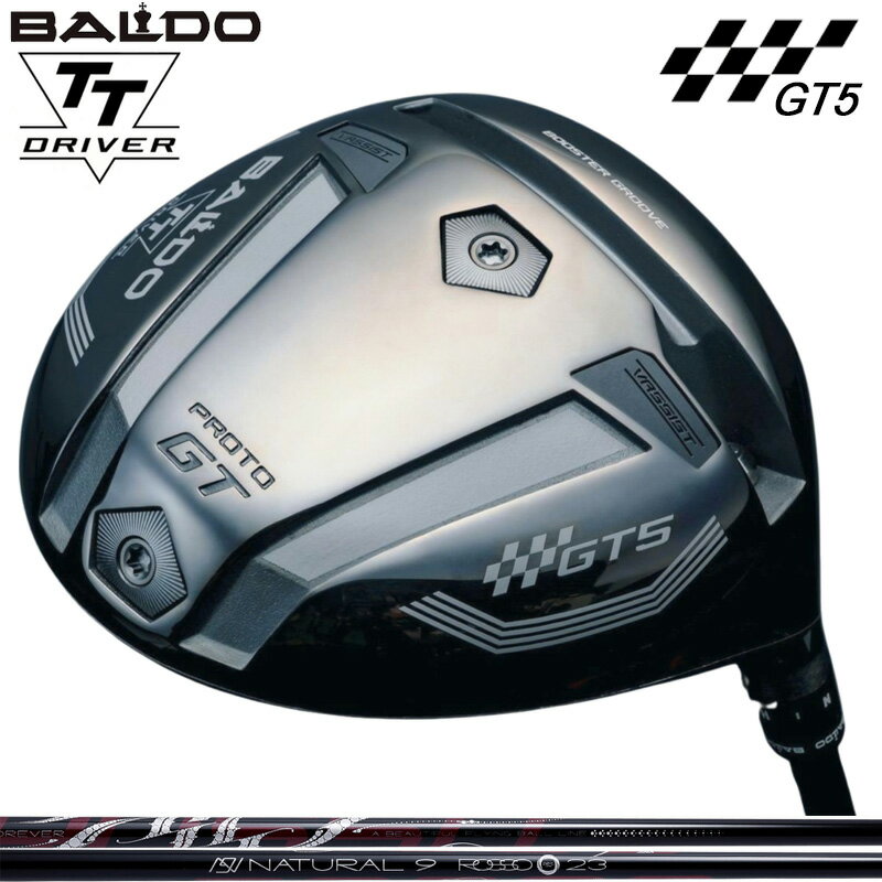 バルド 2025 TT ドライバー GT5 DEEP プロト 可変式 ARCH Natural 9 ROSSO 装着 アーチ ナチュラル9 ロッソ 【カスタム】【新品】 BALDO DRIVER ディープ PROTO 地クラブ ゴルフ