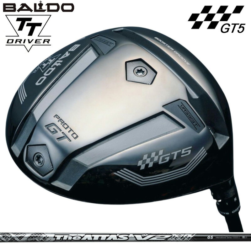 バルド 2025 TT ドライバー GT5 DEEP プロト 可変式 UST Mamiya The ATTAS V2 装着 ジ アッタス ブイツー マミヤ 【カスタム】【新品】 BALDO DRIVER ディープ PROTO 地クラブ ゴルフ