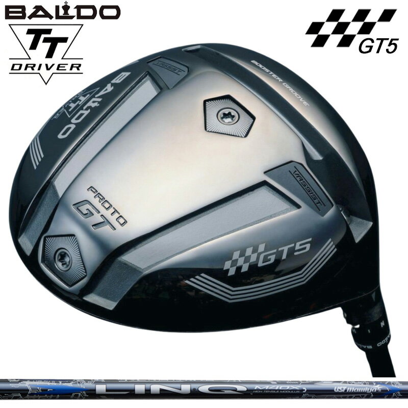 Rakuten - バルド TT ドライバー GT5 DEEP プロト 可変式 UST Mamiya LIN-Q BLUE EX 装着 リンク ブルー マミヤ 【カスタム】【新品】 BALDO DRIVER ディープ PROTO 地クラブ ゴルフ