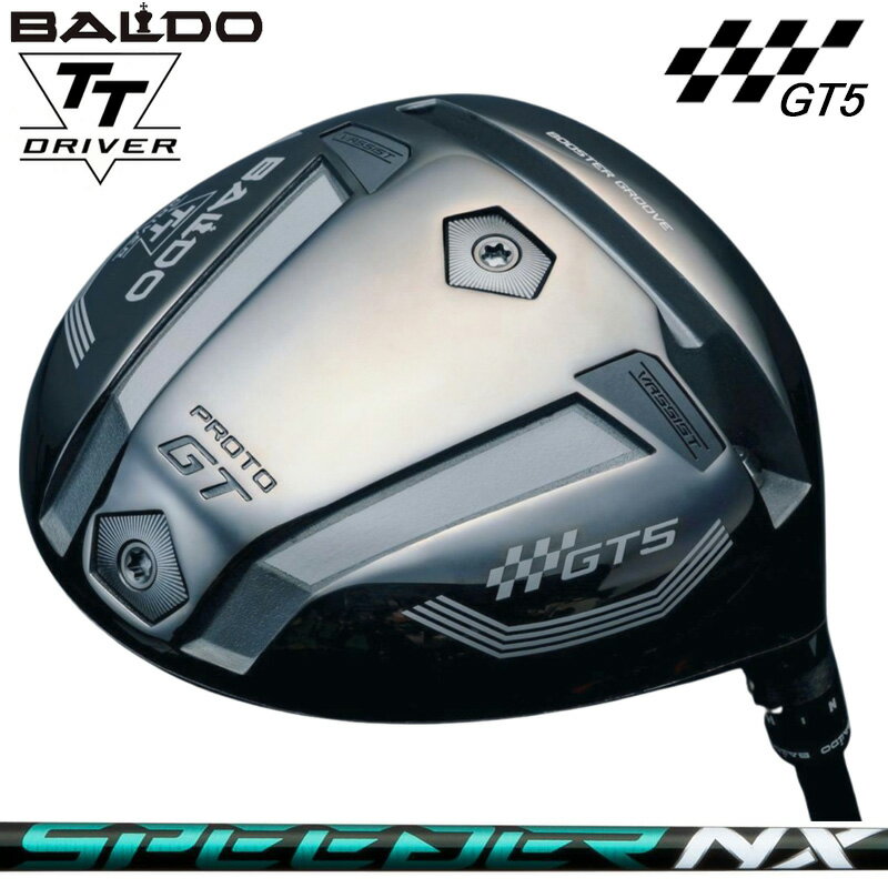 バルド 2025 TT ドライバー GT5 DEEP プロト 可変式 Fujikura SPEEDER NX GREEN 装着 フジクラ スピーダー グリーン 【カスタム】【新品】 BALDO DRIVER ディープ PROTO 地クラブ ゴルフ