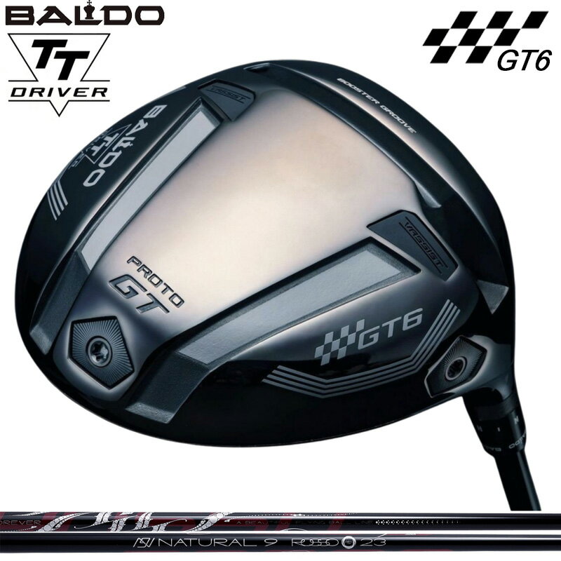 バルド TT ドライバー GT6 SHALLOW プロト 可変式 ARCH Natural 9 ROSSO 装着 アーチ ナチュラル9 ロッソ 【カスタム】【新品】 BALDO DRIVER シャロー PROTO 地クラブ ゴルフ