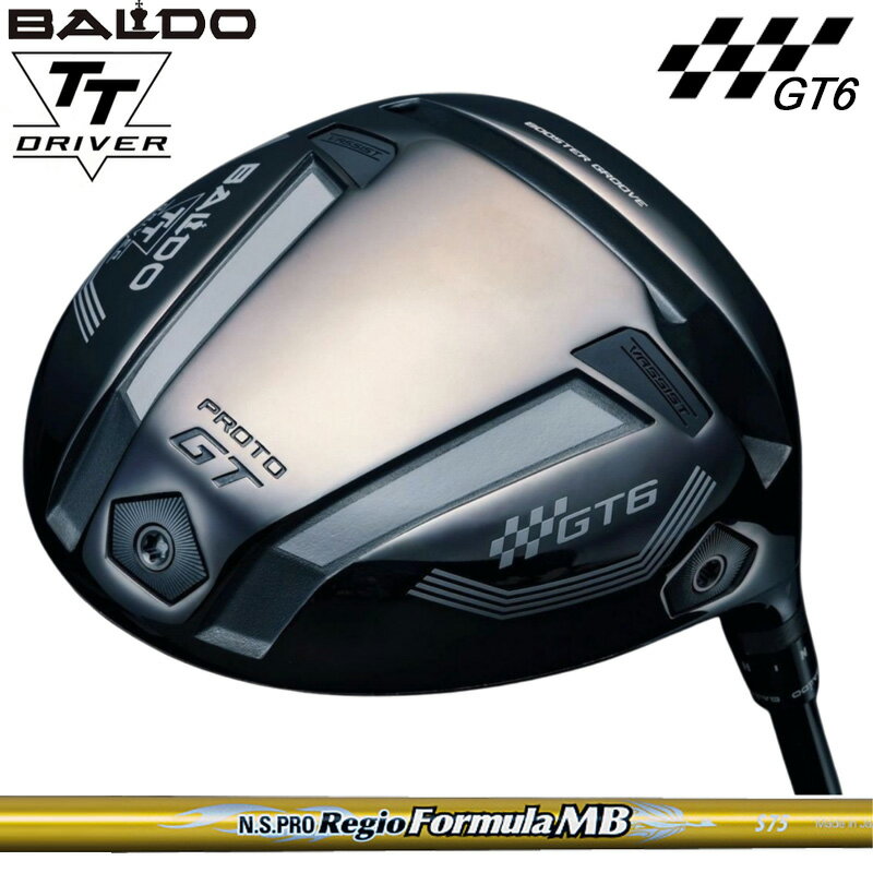 バルド TT ドライバー GT6 SHALLOW プロト 可変式 日本シャフト N.S.PRO Regio Formula MB 装着 NS【カスタム】【新品】 BALDO DRIVER シャロー PROTO 地クラブ ゴルフ