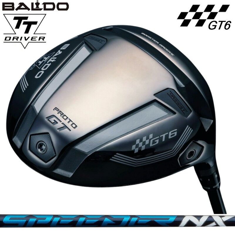 バルド TT ドライバー GT6 SHALLOW プロト 可変式 Fujikura SPEEDER NX 装着 フジクラ スピーダー ブルー 【カスタム】【新品】 BALDO DRIVER シャロー PROTO 地クラブ ゴルフ