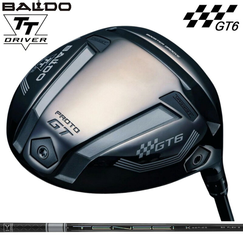 バルド TT ドライバー GT6 SHALLOW プロト 可変式 三菱ケミカル TENSEI Pro White 1K 装着 テンセイ ホワイト 白 【カスタム】【新品】 BALDO DRIVER シャロー PROTO 地クラブ ゴルフ