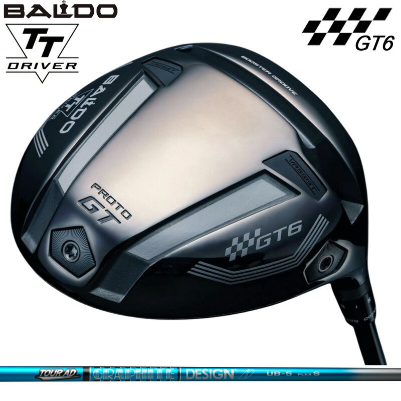 バルド TT ドライバー GT6 SHALLOW プロト 可変式 グラファイトデザイン TourAD UB 装着 ツアーAD 【カスタム】【新品】 BALDO DRIVER シャロー PROTO 地クラブ ゴルフ