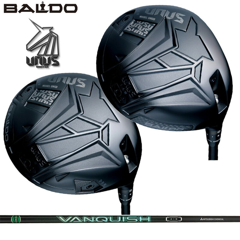 バルド 2026 UNUS ドライバー DD SD 可変式 三菱ケミカル VANQUISH VV 装着 ヴァンキッシュ ヴィヴィ 【カスタム】【新品】 BALDO DRIVER ウヌス 地クラブ ゴルフ