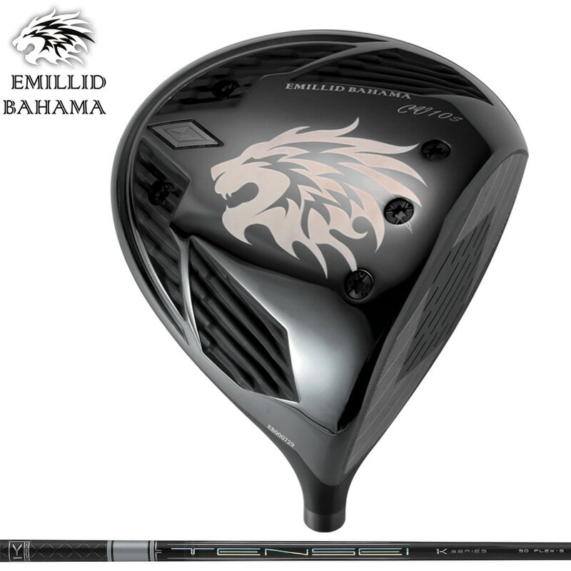 Other - エミリッド バハマ CV10S BLACK ドライバー 三菱ケミカル TENSEI Pro White 1K 装着 テンセイ ホワイト 白 【カスタム】【新品】 EMILLID BAHAMA CV-10 S ブラック シャフト 地クラブ
