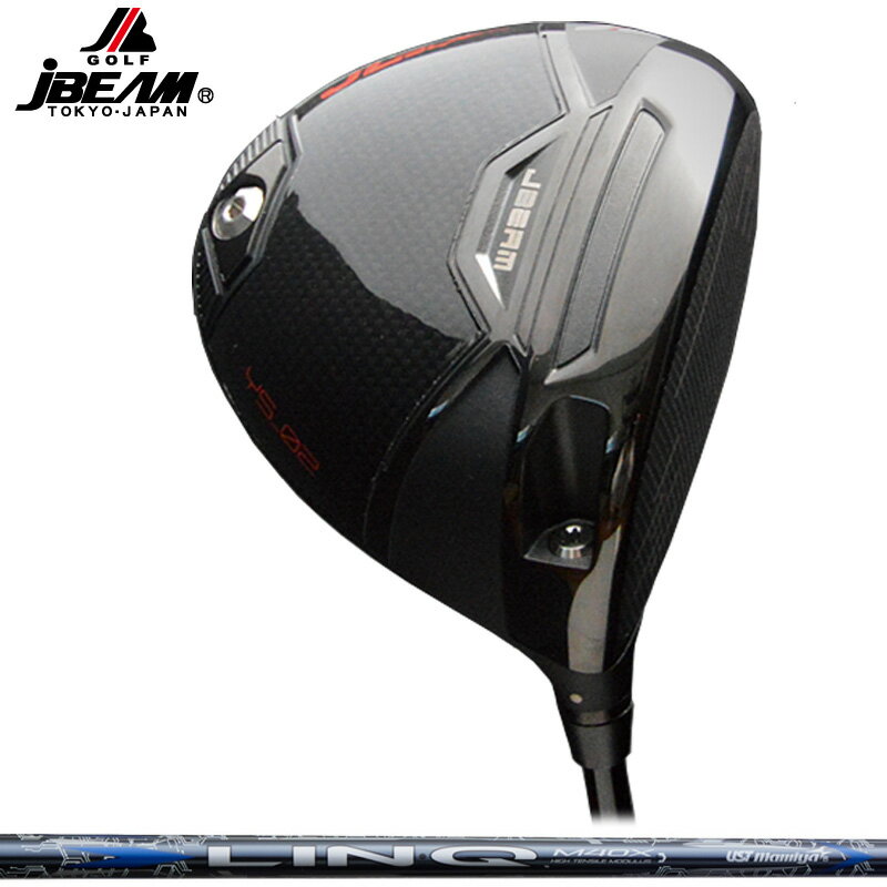 JBEAM 2025 JL BLACK ドライバー UST Mamiya LIN-Q BLUE EX 装着 リンク ブルー マミヤ 【カスタム】【新品】 Jビーム ジェイ エル ブラック ジェーエル BK GOLF シャフト 地クラブ