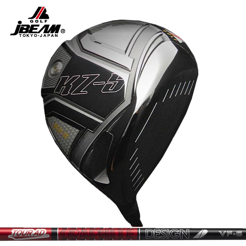 検索用： ブイエフ ブイ エフ TourADVF 赤 黒 レッド ブラック グラファイト GRAPHITE DESIGN カーボン シャフト KZ5 ケイ ゼット ファイブ FIVE ジェイ ビーム J ビーム BEEM 東京 TOKYO ヘッド ゴルフ ゴルフクラブ GOLF DRIVER 1W DR ドラ 工房 ゴルフワークス 工房作業■ヘッド メーカー希望小売価格：80,300円(税込) ■装着シャフト グラファイトデザイン TourAD VF ■付属品 純正ヘッドカバー(デザインが変更になる場合があります) ■装着グリップ ゴルフプライド社製/ラムキン社製のグリップ(種類を備考欄よりお知らせください) その他メーカーにつきましては追加料金が発生する場合があります ■特記事項 ※当商品はR&A/USGA SLEルール適合モデルです。 ※記載しているスペックは設計スペックです。お届けする製品とは多少の誤差が生じる場合がありますのでご了承下さい。