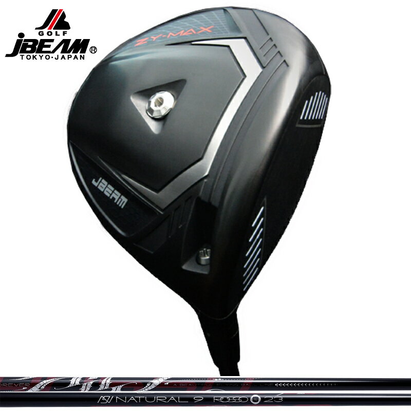 Other - JBEAM 2023 ZY-MAX ドライバー 可変式 ARCH Natural 9 ROSSO 装着 アーチ ナチュラル9 ロッソ 【カスタム】【新品】 Jビーム ZY MAX ZYMAX ゼットワイ マックス GOLF シャフト 地クラブ