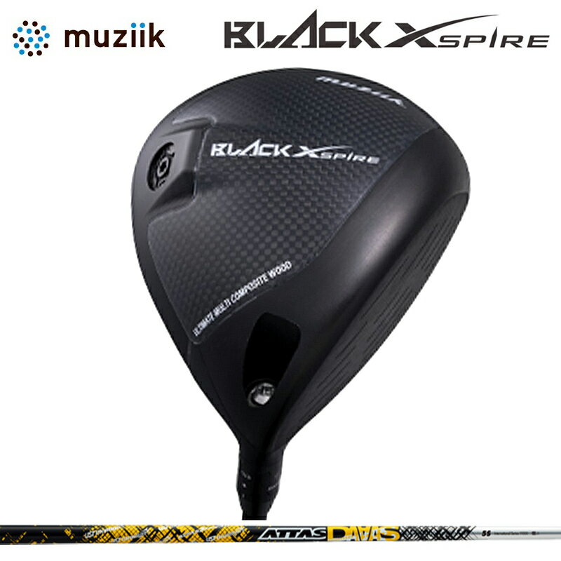 ムジーク ブラック エクスパイヤー 可変式 ドライバー UST Mamiya ATTAS DAAAS 装着 アッタス ダース ..