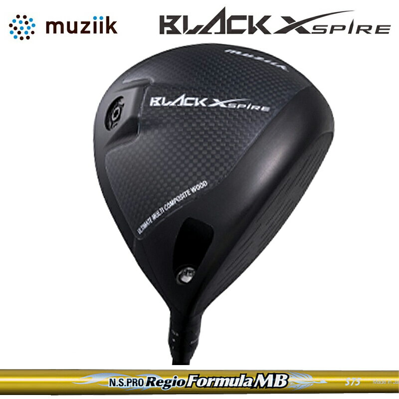 ムジーク ブラック エクスパイヤー 可変式 ドライバー 日本シャフト N.S.PRO Regio Formula MB 装着 NS 【カスタム】【新品】 Muziik On The Screw BLACK XSPIRE シャフト 地クラブ GOLFのサムネイル