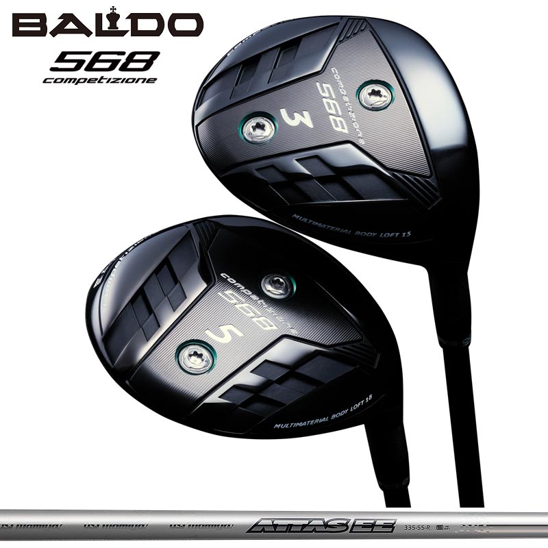 oh COMPETIZIONE 568 tFAEFCEbh UST Mamiya ATTAS EE FW  Ab^X }~ BALDO Ry`I[l FAIRWAY WOOD yJX^zyViz nNu