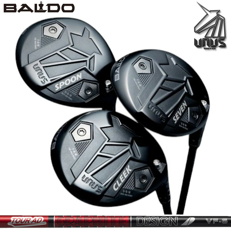 バルド 2026 UNUS フェアウェイウッド ウヌス FD グラファイトデザイン TourAD VF 装着 ツアーAD 【カ...