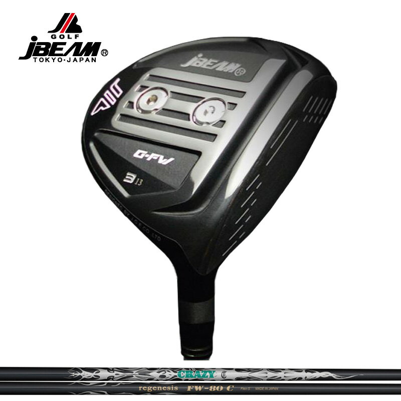 JBEAM G-FW եå CRAZY REGENESIS FW-80c  쥤 ڥۡڿʡ GFW Gե  Jӡ FAIRWAY WOOD GOLF ե ϥ