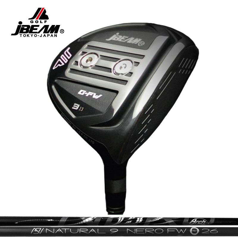 JBEAM G-FW եå ARCH Natural 9 NERO FW   ͥ ʥ9 ڥۡڿʡ GFW Gե  Jӡ FAIRWAY WOOD GOLF ե ϥ