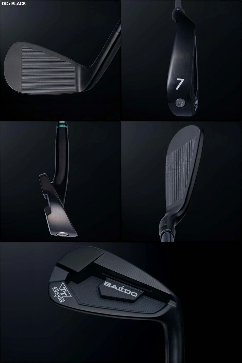 バルド 2024 TT FORGED アイアン DC MC 6本組(＃5-P) フジクラ TRAVIL IRON 装着 トラビル シャフト 【カスタム】【新品】 BALDO フォージド セット ゴルフ クラブ TOUR SATIN BLACK TTアイアン