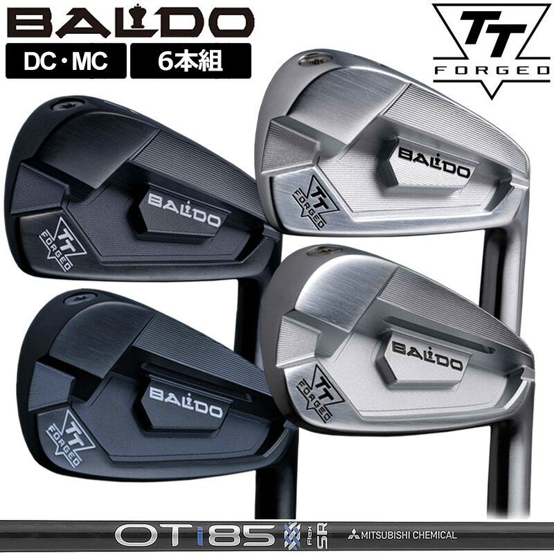 Rakuten - バルド 2024 TT FORGED アイアン DC MC 6本組(＃5-P) 三菱ケミカル OT IRON 装着 NEW カーボン 黒 【カスタム】【新品】 BALDO フォージド セット ゴルフ クラブ TOUR SATIN BLACK TTアイアン
