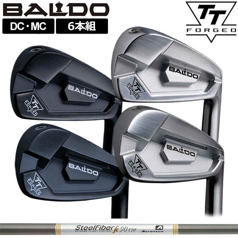 樂天商城 - バルド 2024 TT FORGED アイアン DC MC 6本組(＃5-P) Aerotech Steel Fiber FC series 装着 エアロテック スチールファイバー 【カスタム】【新品】 BALDO フォージド セット ゴルフ クラブ TOUR SATIN BLACK TTアイアン