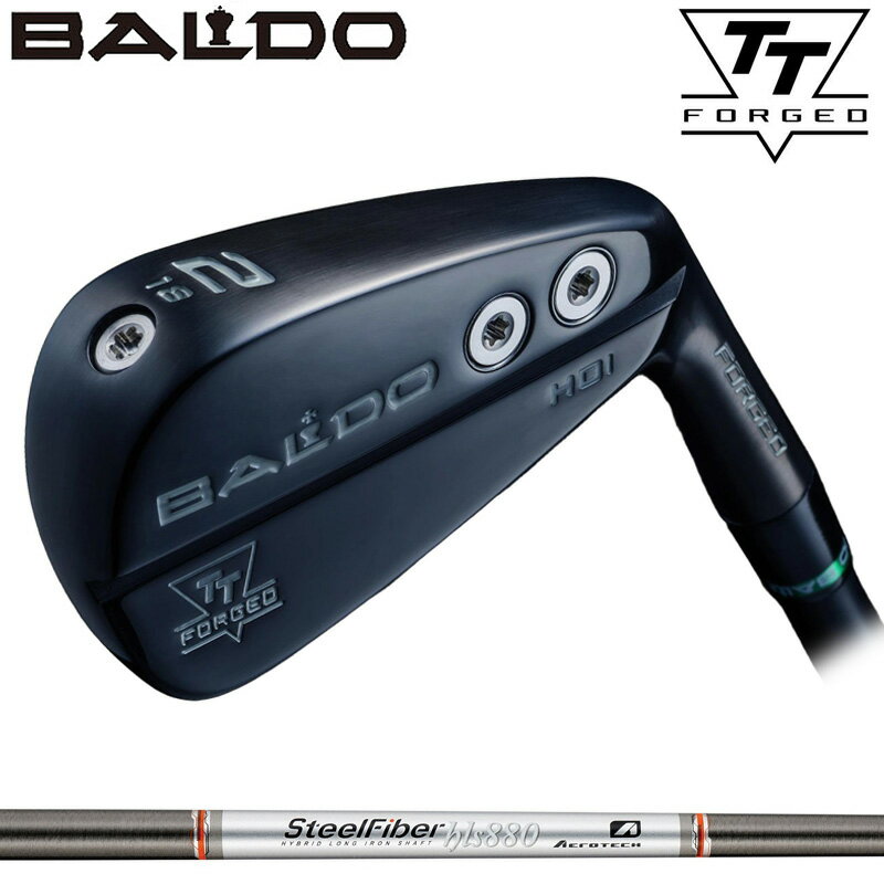 Rakuten - バルド TT ハイブリッド アイアン HDI ブラック Aerotech Steel Fiber HLS series 装着 エアロテック スチールファイバー 【カスタム】【新品】 ドライビング BALDO HYBRID DRIVING IRON Black ゴルフ クラブ