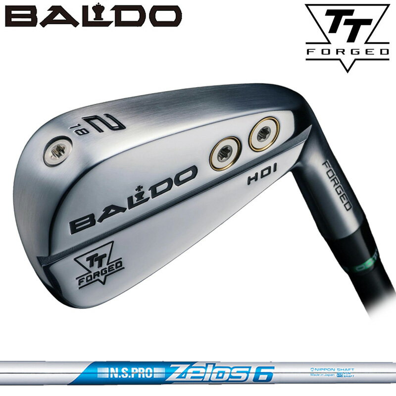 Rakuten - バルド TT ハイブリッド アイアン HDI サテンヘッド 日本シャフト ZELOS 6 装着 ゼロス6 スチール 【カスタム】【新品】 ドライビング BALDO HYBRID DRIVING IRON Satin ゴルフ クラブ
