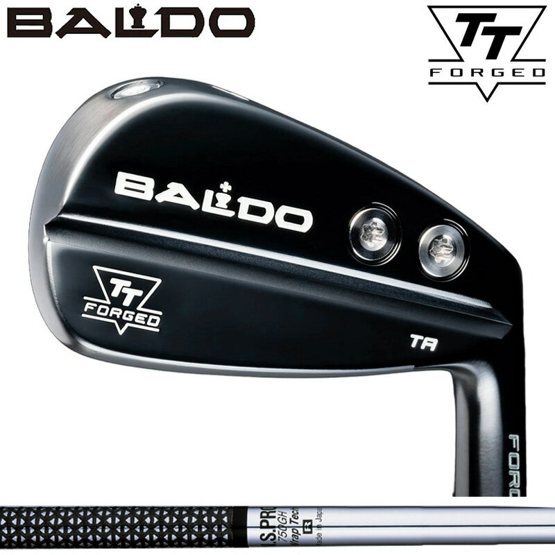 樂天商城 - バルド TT FORGED ツアー エアー アイアン ブラック 6本組 日本シャフト N.S.PRO 750GH 装着 NS スチール 【カスタム】【新品】 BALDO フォージド TA AIR アイアンセット ゴルフ クラブ