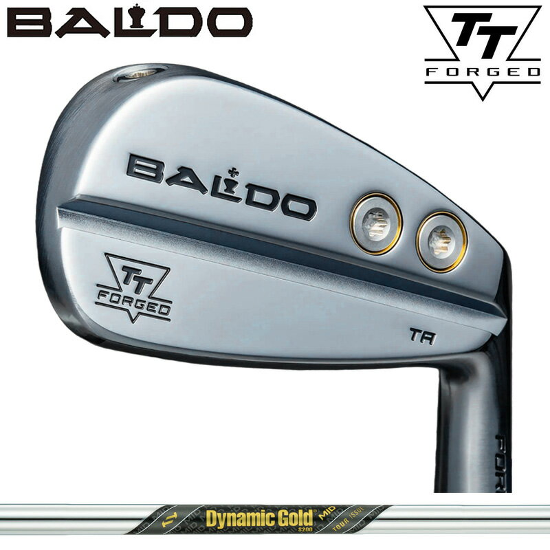 Rakuten - バルド TT FORGED ツアー エアー アイアン サテン 6本組 ダイナミックゴールド MID TOUR ISSUE 装着 ミッド ツアーイシュー 【カスタム】【新品】 BALDO フォージド TA AIR アイアンセット ゴルフ クラブ