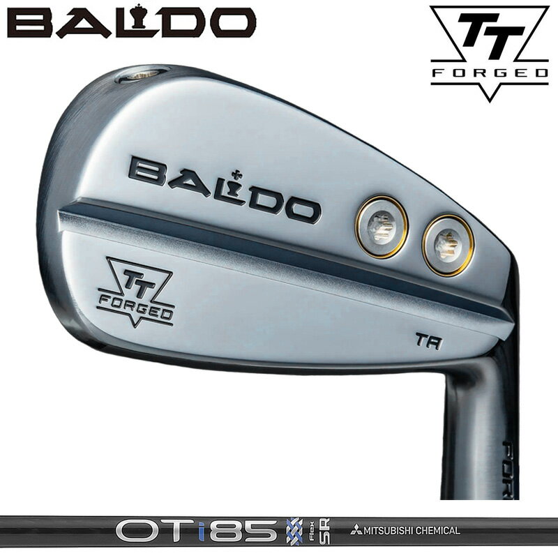 Rakuten - バルド TT FORGED ツアー エアー アイアン サテン 6本組 三菱ケミカル OT IRON 装着 NEW カーボン 黒 【カスタム】【新品】 BALDO フォージド TA AIR アイアンセット ゴルフ クラブ