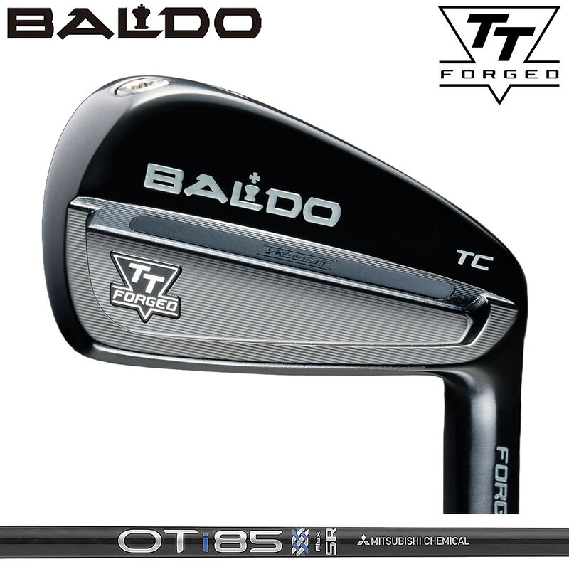 Rakuten - バルド TT FORGED ツアー キャビティ アイアン ブラック 6本組 三菱ケミカル OT IRON 装着 NEW カーボン 黒 【カスタム】【新品】 BALDO フォージド TC アイアンセット ゴルフ クラブ