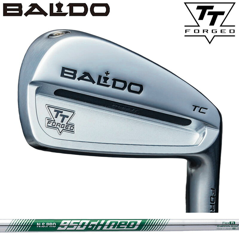 Rakuten - バルド TT FORGED ツアー キャビティ アイアン サテン 6本組 日本シャフト N.S.PRO 950GH NEO 装着 NS ネオ スチール 【カスタム】【新品】 BALDO フォージド TC アイアンセット ゴルフ クラブ
