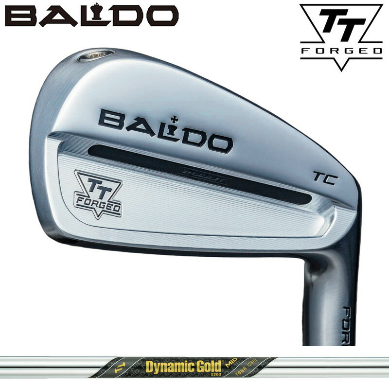 Rakuten - バルド TT FORGED ツアー キャビティ アイアン サテン 6本組 ダイナミックゴールド MID TOUR ISSUE 装着 ミッド ツアーイシュー 【カスタム】【新品】 BALDO フォージド TC アイアンセット ゴルフ クラブ