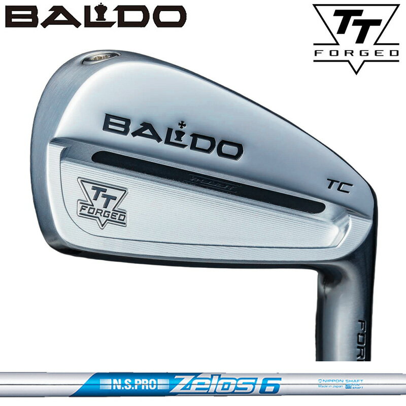 Rakuten - バルド TT FORGED ツアー キャビティ アイアン サテン 6本組 日本シャフト ZELOS 6 装着 ゼロス6 スチール 【カスタム】【新品】 BALDO フォージド TC アイアンセット ゴルフ クラブ