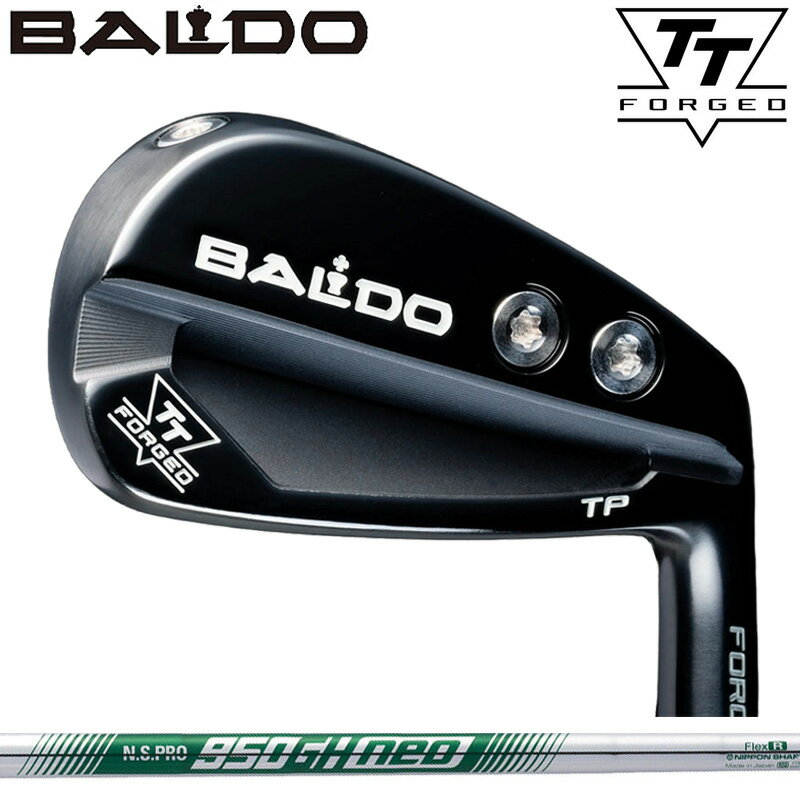 Rakuten - バルド TT FORGED ツアー ポケット アイアン ブラック 6本組 日本シャフト N.S.PRO 950GH NEO 装着 NS ネオ スチール 【カスタム】【新品】 BALDO フォージド TP アイアンセット ゴルフ クラブ