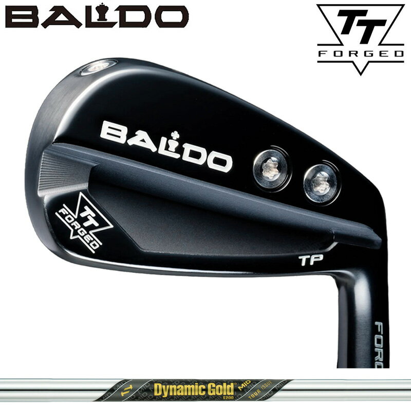 樂天商城 - バルド TT FORGED ツアー ポケット アイアン ブラック 6本組 ダイナミックゴールド MID TOUR ISSUE 装着 ミッド ツアーイシュー 【カスタム】【新品】 BALDO フォージド TP アイアンセット ゴルフ クラブ