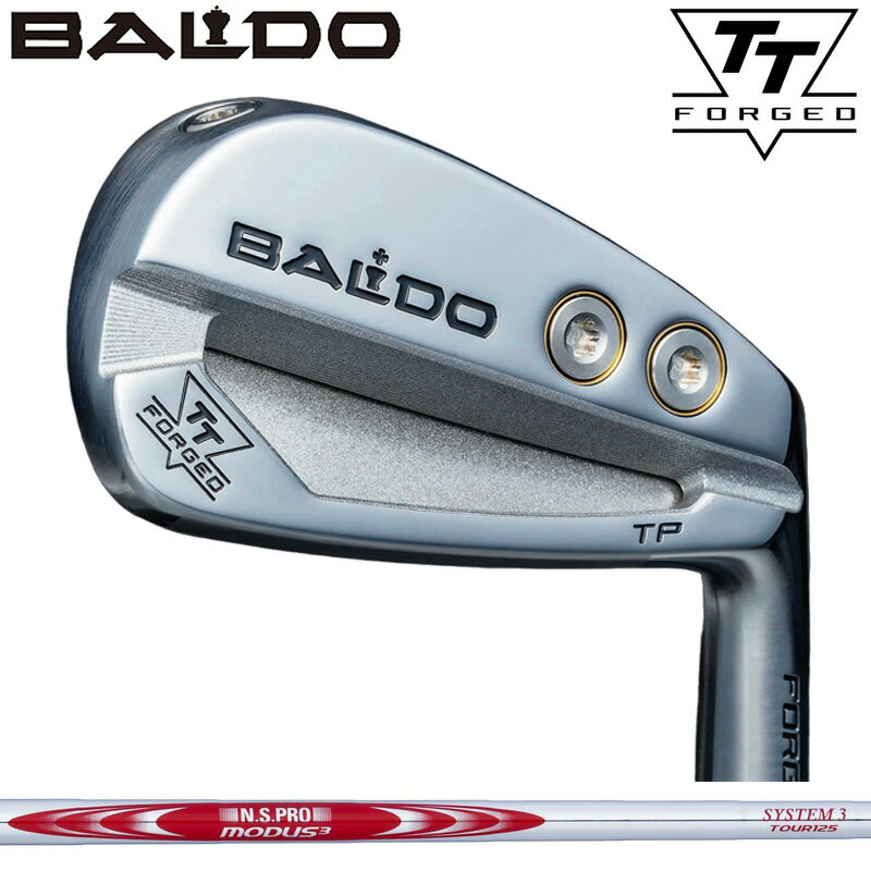 Rakuten - バルド TT FORGED ツアー ポケット アイアン サテン 6本組 日本シャフト N.S.PRO MODUS3 SYSTEM3 TOUR 125 装着 NS スチール 【カスタム】【新品】 BALDO フォージド TP アイアンセット ゴルフ クラブ