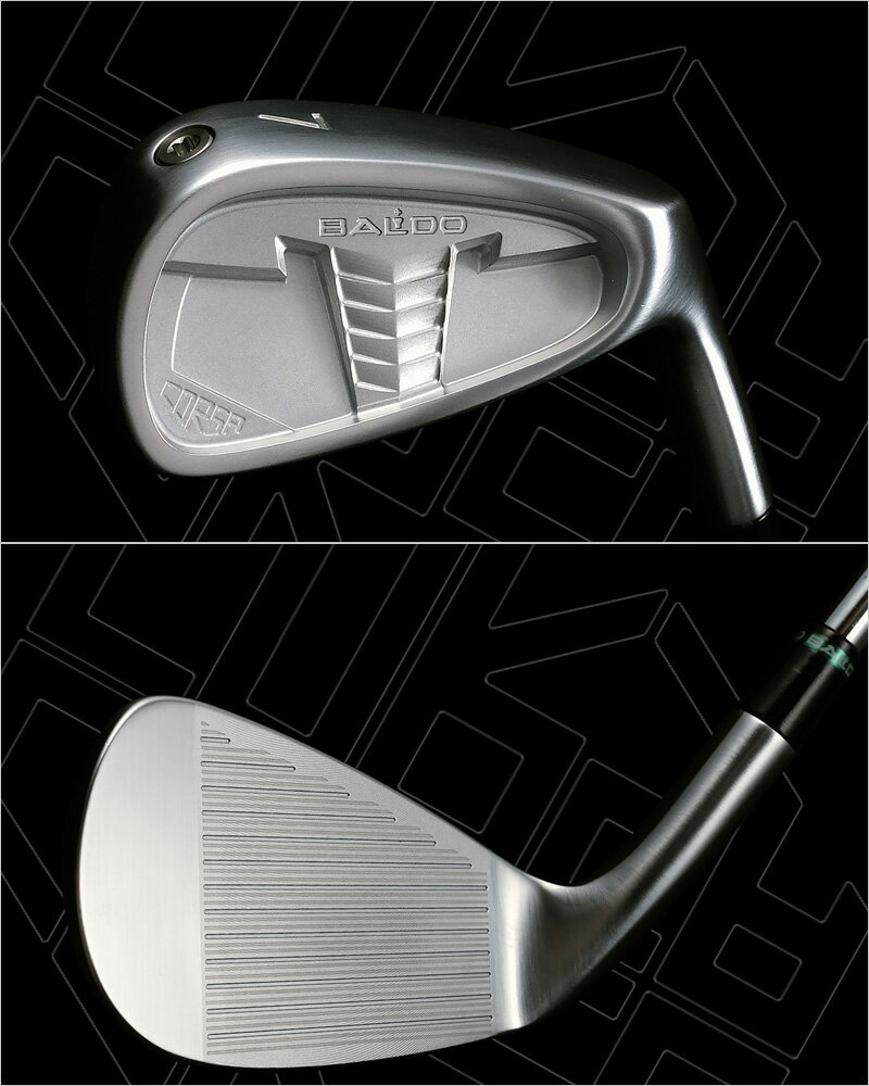 バルド コルサ DC アイアンセット 6本組(#5-PW) Fujikura MCI 50/60/70/80 装着 CORSA FORGED IRON 【カスタム】【新品】 BALDO カーボン シャフト フォージド フジクラ 地クラブ