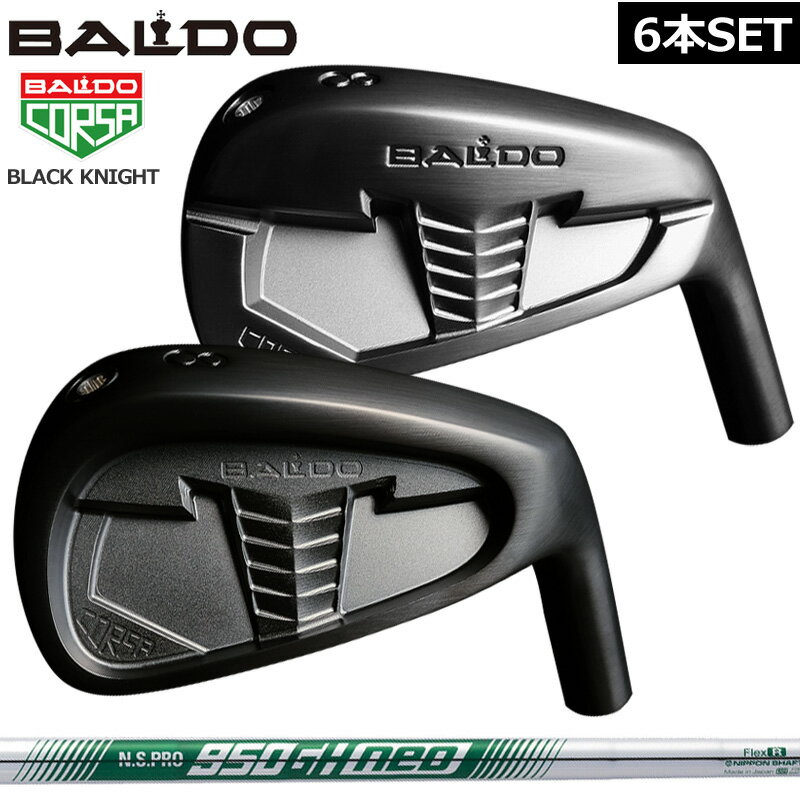 Х 륵 ֥åʥ MC DC 󥻥å 6(#5-PW) N.S.PRO 950GH NEO  ڥۡڿʡ BALDO CORSA FORGED IRON BLACK KNIGHT  ե ե NS ܥե ϥ