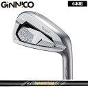 ジニコ PC アイアン 6本組(#5-P) ダイナミックゴールド MID 95 TOUR ISSUE Gunmetal 装着 ミッド ガンメタ 【カスタム】【新...