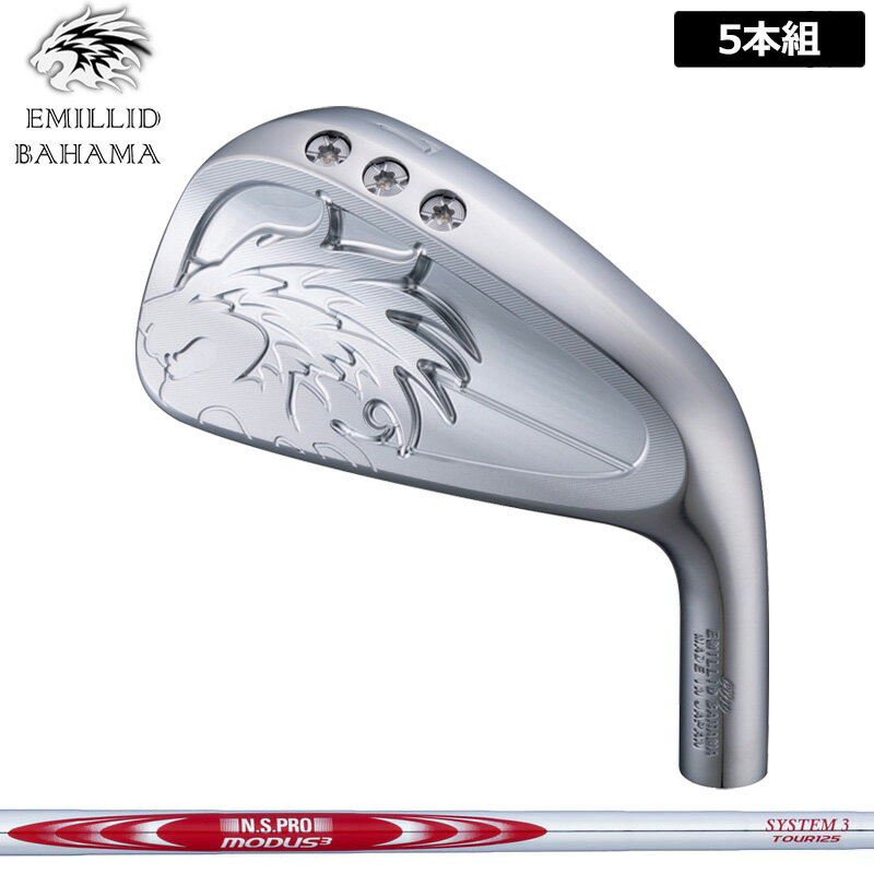 樂天商城 - エミリッド バハマ CV10 アイアン 5本組(#6-P) 日本シャフト N.S.PRO MODUS3 SYSTEM3 TOUR 125 装着 NS スチール 【カスタム】【新品】 EMILLID BAHAMA 中空 セット
