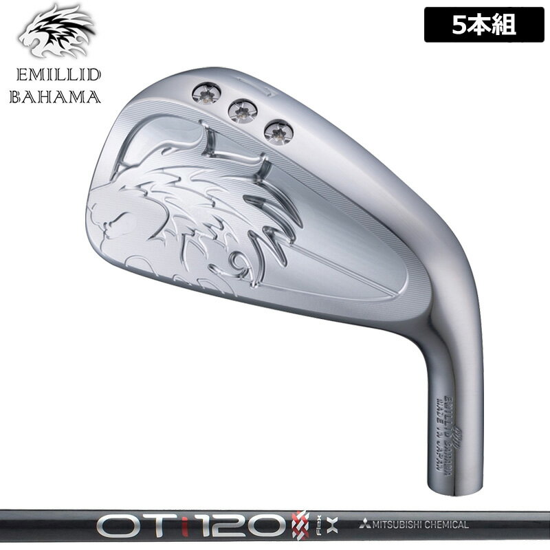 Rakuten - エミリッド バハマ CV10 アイアン 5本組(#6-P) 三菱ケミカル OT TOUR IRON 装着 ツアー 【カスタム】【新品】 EMILLID BAHAMA 中空 セット