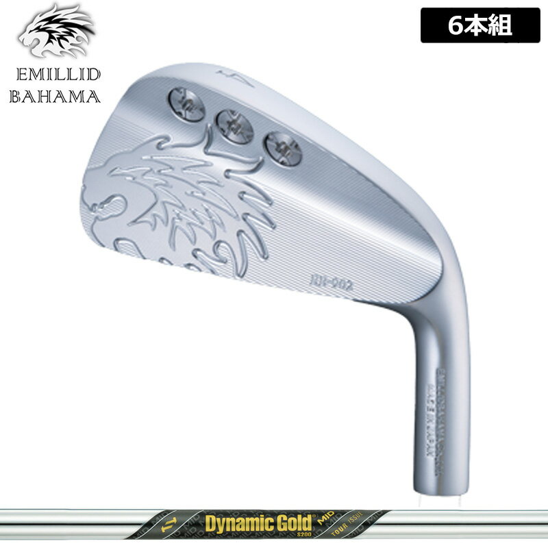 Rakuten - エミリッド バハマ EB-902 アイアン 6本組(#5-P) ダイナミックゴールド MID TOUR ISSUE 装着 ミッド ツアーイシュー 【カスタム】【新品】 EMILLID BAHAMA セット EB902 マッスル